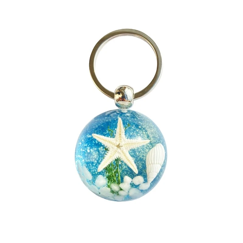 Beach Resin Keychain factory